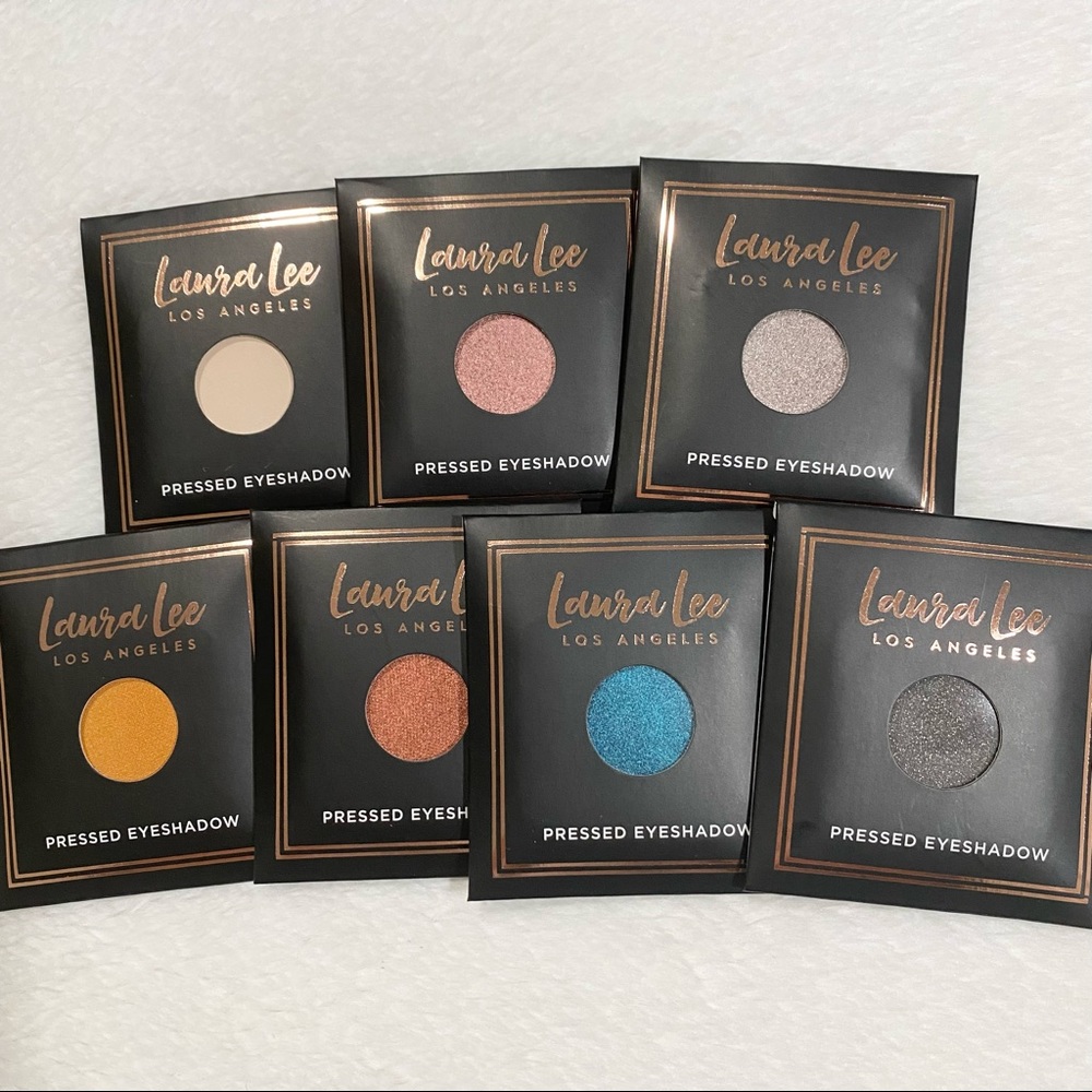 Laura Lee Los Angeles Pressed Eyeshadow Singles Set